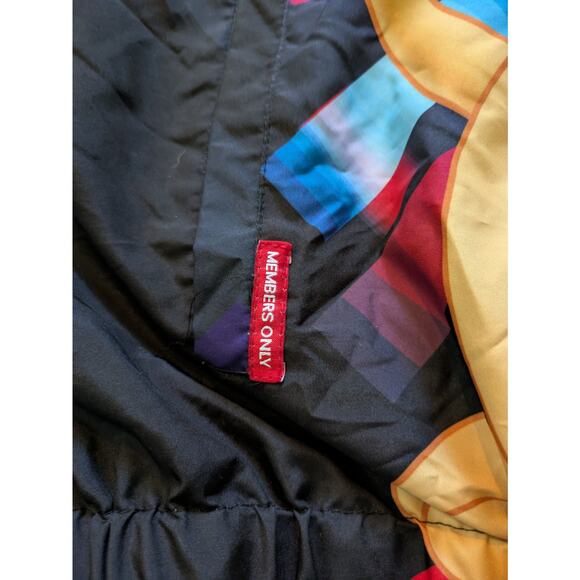 Members Only Tom & Jerry Limited Edition Print Windbreaker Rain Jacket - Large - Picture 7 of 16